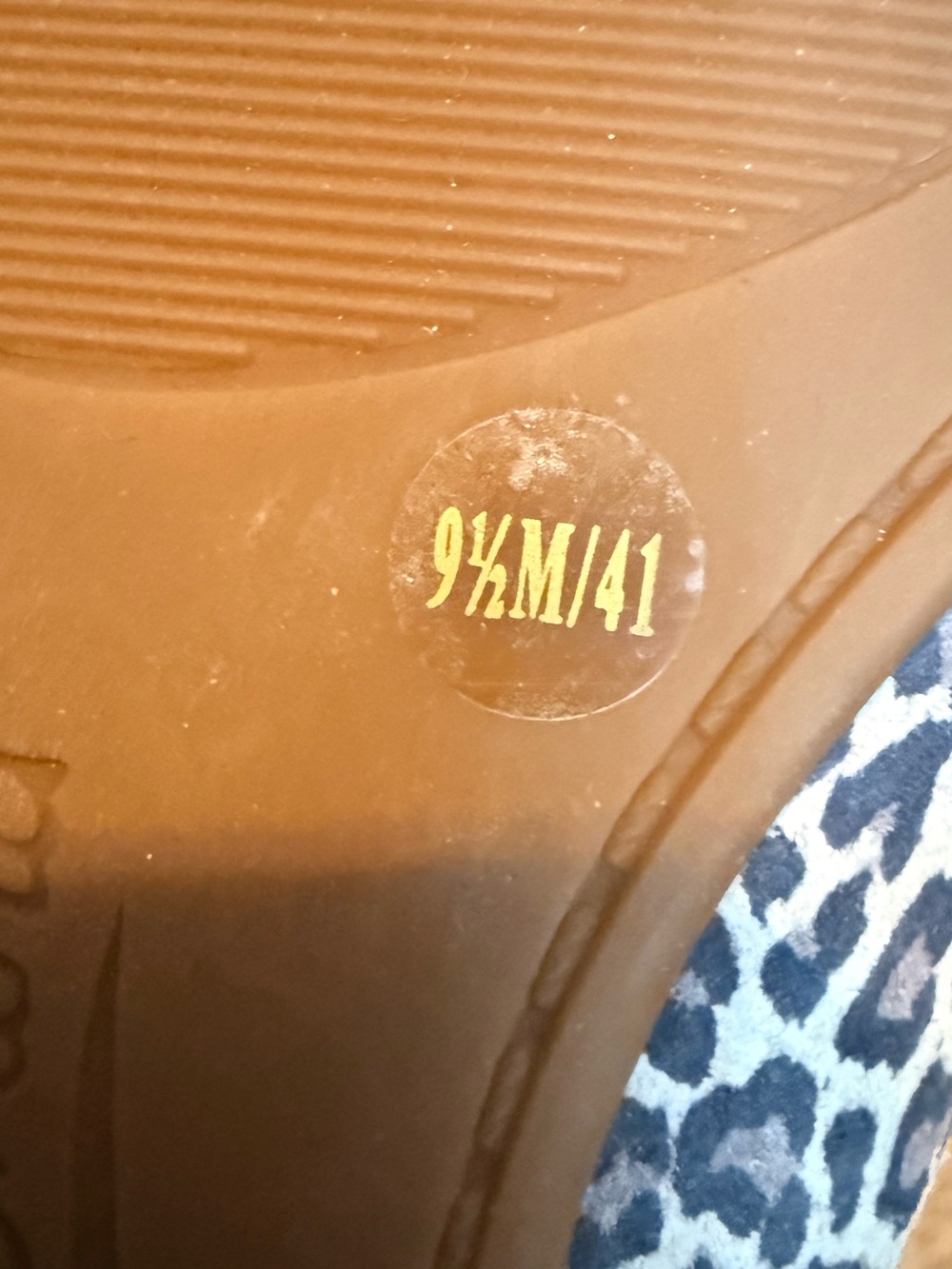 Lucky Brand flats size 9.5 leopard print NWOT - Picture 5 of 5
